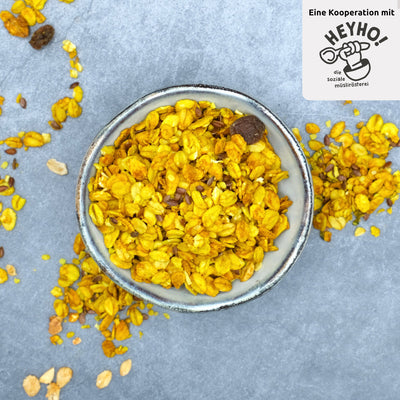 HEYHO Bio Granola Golden ChaiChai - TARABAO- vegan -Großpackung