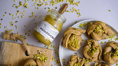Rezept für vegane Pistazienschnecken mit unserer Bio-Pistaziencreme