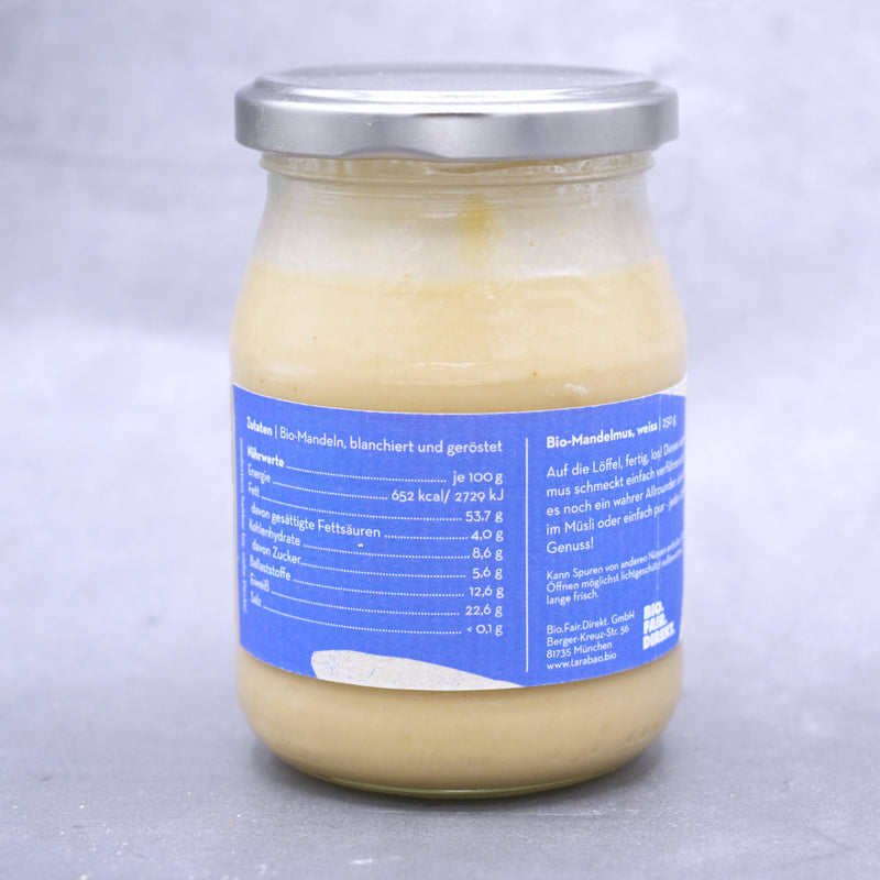 Bio Mandelmus weiß online kaufen | TARABAO Bio Lebensmittel online Bio Mandelmus weiß online kaufen | TARABAO Bio Lebensmittel online