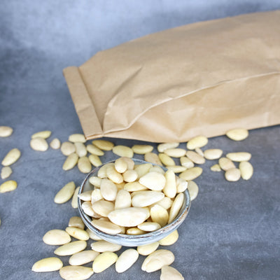 Bio Mandeln blanchiert - TARABAO- Großpackung - zum Backen geeignet