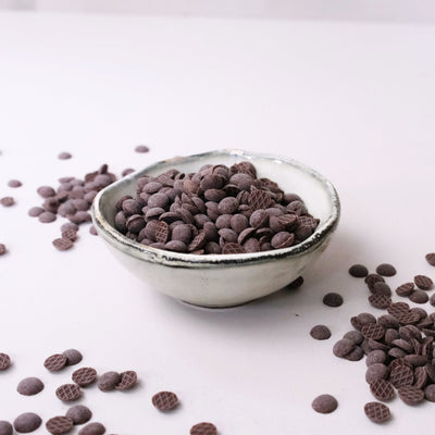 Bio kleine Schokodrops 50% mit Zartbitterschokolade - TARABAO- vegan - zum Backen