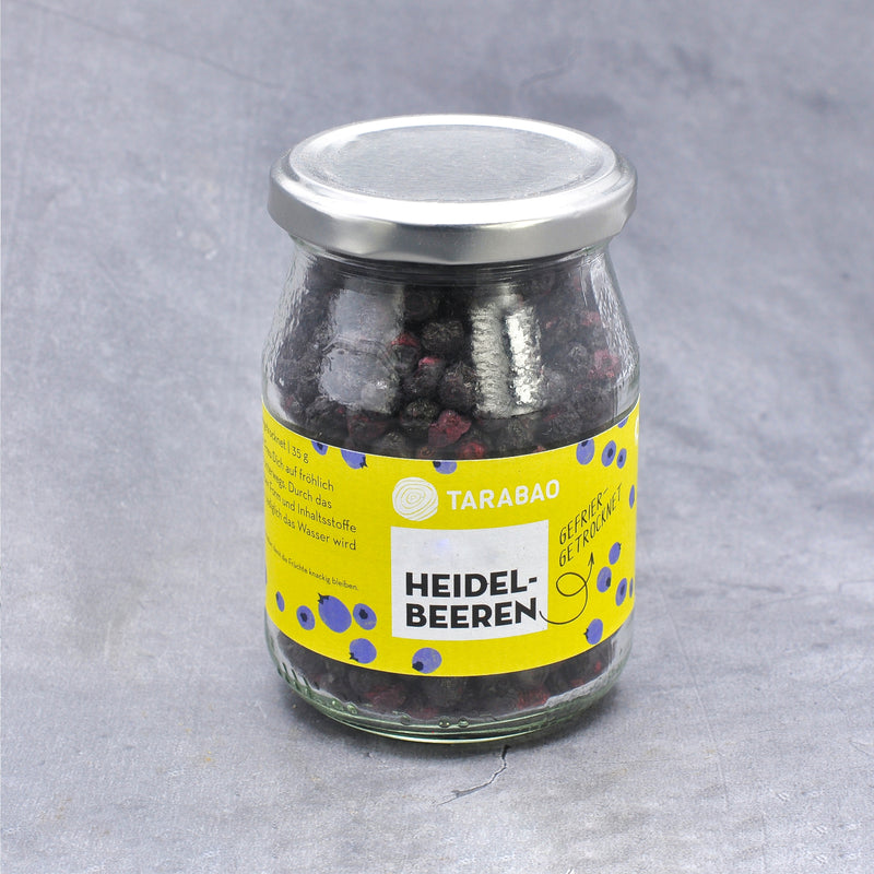 Bio Heidelbeeren gefriergetrocknet