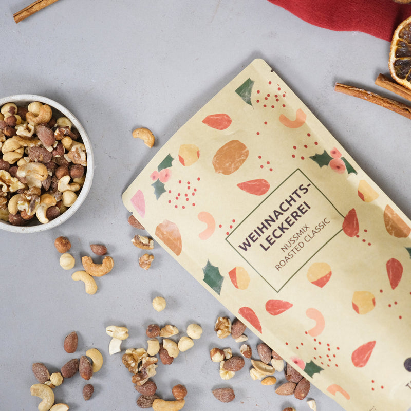 Bio Weihnachtsleckerei Nussmix Roasted Classic