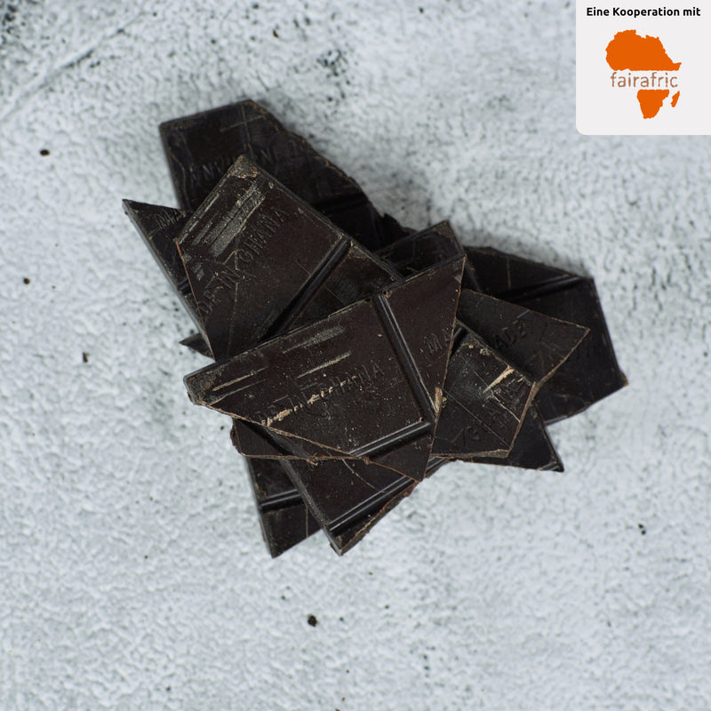 Bio Zartbitterschokolade Tigernuss & Mandel mit 70% Kakaoanteil