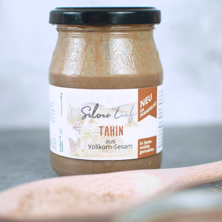 Bio Tahin traditionell gemahlen mit Sesam aus Griechenland I TARABAO